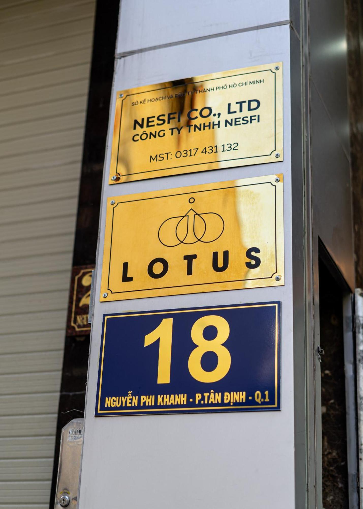 Lotus Hotel Nguyen Phi Khanh Q1 호치민 외부 사진